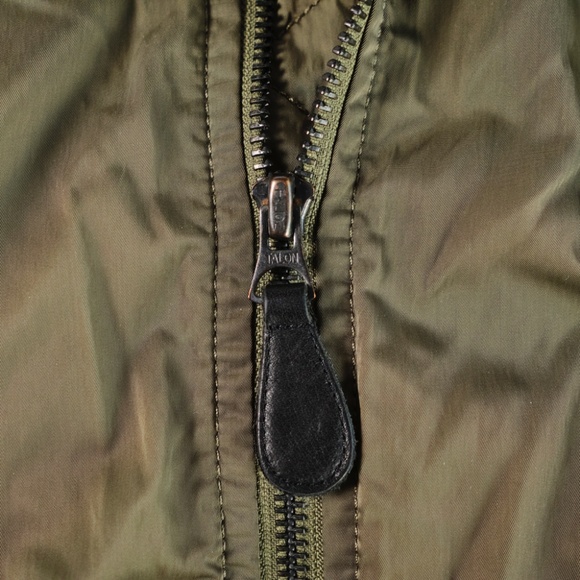 Ralph Lauren Denim & Supply Flight Jacket Olive Green MED • SEE Sz Chart - Picture 6 of 16